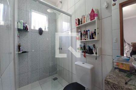 Banheiro da Suíte de casa à venda com 3 quartos, 119m² em Jardim Anton Von Zuben, Campinas