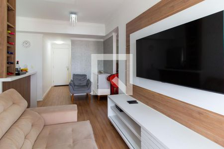 Sala de apartamento à venda com 1 quarto, 50m² em Vila Gomes Cardim, São Paulo
