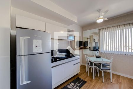 Cozinha de kitnet/studio à venda com 1 quarto, 21m² em Belenzinho, São Paulo