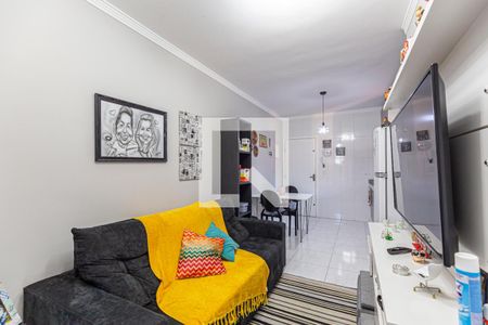 Sala e Cozinha de apartamento à venda com 2 quartos, 76m² em Jardim Alvorada, Santo André