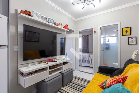 Sala e Cozinha de apartamento à venda com 2 quartos, 76m² em Jardim Alvorada, Santo André