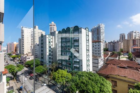 Vista de apartamento para alugar com 2 quartos, 83m² em Gonzaga, Santos