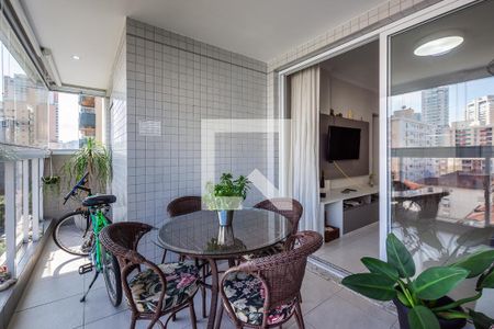 Varanda de apartamento para alugar com 2 quartos, 83m² em Gonzaga, Santos