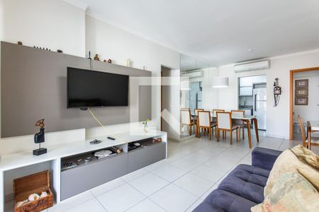 Sala de apartamento para alugar com 2 quartos, 83m² em Gonzaga, Santos