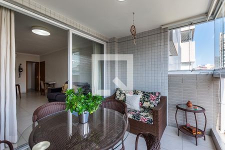 Varanda de apartamento para alugar com 2 quartos, 83m² em Gonzaga, Santos