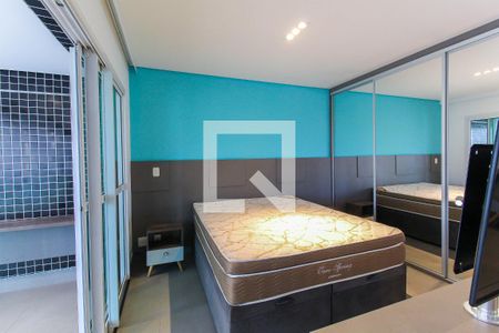 Sala/Quarto de apartamento para alugar com 1 quarto, 55m² em Vila Regente Feijó, São Paulo