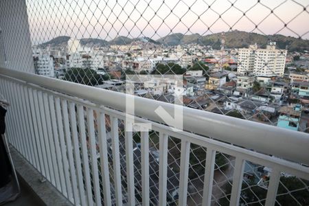 Varanda da Sala de apartamento à venda com 1 quarto, 70m² em Vicente de Carvalho, Rio de Janeiro