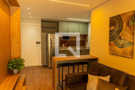 Sala de apartamento para alugar com 1 quarto, 41m² em Bela Vista, São Paulo