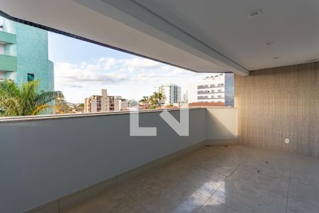 Varanda de apartamento para alugar com 4 quartos, 178m² em  Jaraguá, Belo Horizonte