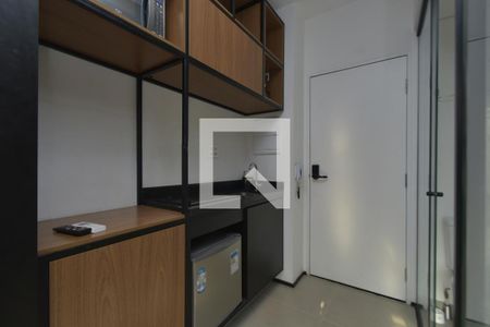 Cozinha de kitnet/studio para alugar com 1 quarto, 10m² em Campos Elíseos, São Paulo