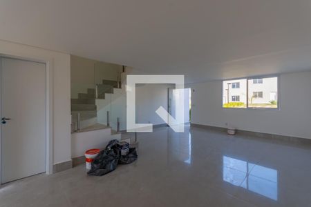 Sala de casa de condomínio à venda com 3 quartos, 117m² em Trevo, Belo Horizonte
