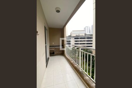 Varanda da Sala de apartamento para alugar com 2 quartos, 76m² em Jardim Tupanci, Barueri