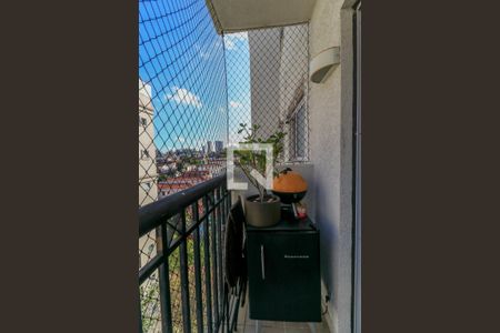 Varanda da Sala de apartamento para alugar com 2 quartos, 49m² em Jardim Aeroporto, São Paulo