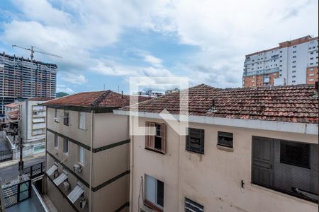 Vista da Sala de apartamento para alugar com 2 quartos, 75m² em Ponta da Praia, Santos