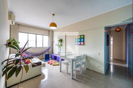 Sala de apartamento para alugar com 2 quartos, 75m² em Ponta da Praia, Santos