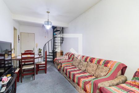 Sala de apartamento à venda com 3 quartos, 112m² em Vila do Castelo, São Paulo