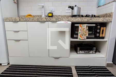 Cozinha - Armários de apartamento à venda com 1 quarto, 31m² em Vila Penteado, São Paulo