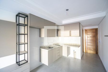 Cozinha de kitnet/studio para alugar com 1 quarto, 24m² em Vila Santo Estevão, São Paulo