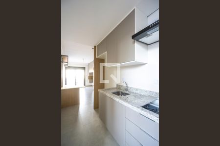 Cozinha de kitnet/studio para alugar com 1 quarto, 24m² em Vila Santo Estevão, São Paulo