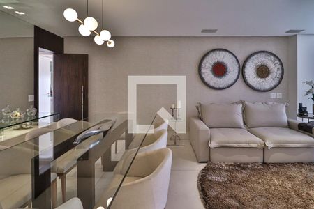 Sala de apartamento à venda com 4 quartos, 210m² em Carmo, Belo Horizonte