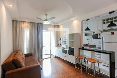 Sala/Cozinha de apartamento para alugar com 2 quartos, 65m² em Paraíso, São Paulo