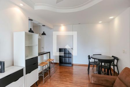 Sala/Cozinha de apartamento para alugar com 2 quartos, 65m² em Paraíso, São Paulo