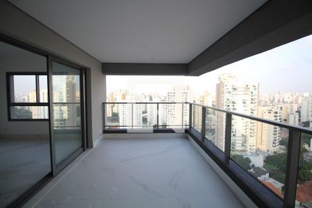 Varanda da Sala de apartamento para alugar com 3 quartos, 104m² em Vila Mariana, São Paulo