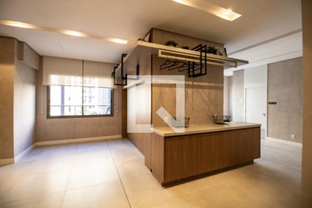 Área comum - cobertura - coliving de kitnet/studio à venda com 1 quarto, 25m² em Indianópolis, São Paulo