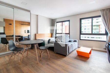 Studio de kitnet/studio para alugar com 1 quarto, 28m² em Batel , Curitiba