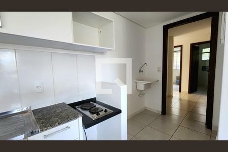 Bancada Cozinha e Área de Serviço de apartamento para alugar com 2 quartos, 55m² em Carvoeira, Florianópolis