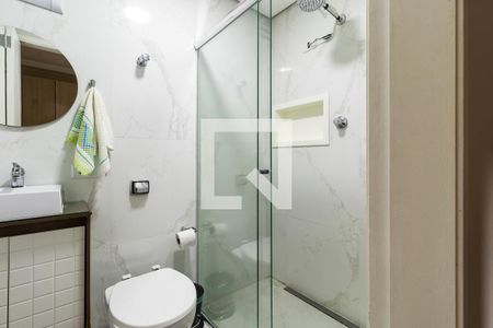 Banheiro da Suíte 2 de apartamento à venda com 3 quartos, 151m² em Sumaré, São Paulo