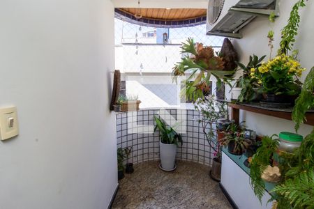 Varanda da Sala de apartamento à venda com 4 quartos, 202m² em Buritis, Belo Horizonte