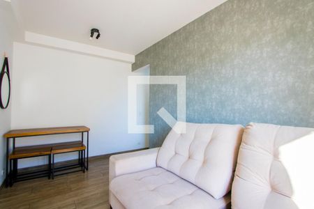 Sala de apartamento à venda com 2 quartos, 50m² em Vila Homero Thon, Santo André