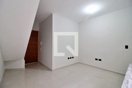 Sala/Cozinha de apartamento à venda com 2 quartos, 84m² em Parque das Nações, Santo André