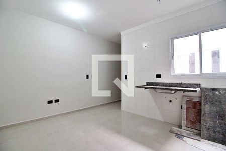 Sala/Cozinha de apartamento à venda com 2 quartos, 84m² em Parque das Nações, Santo André