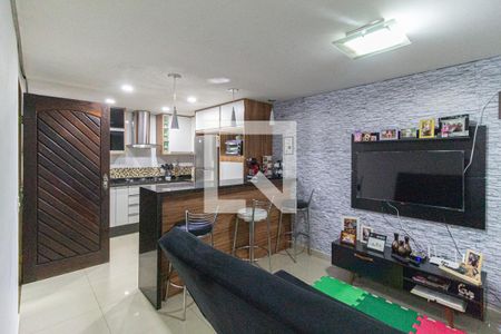 Sala de casa de condomínio para alugar com 1 quarto, 40m² em Vila da Oportunidade, Carapicuíba