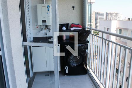 Varanda de apartamento à venda com 2 quartos, 45m² em Parque Industrial Tomas Edson, São Paulo