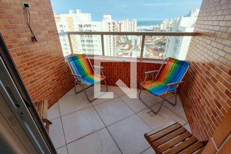 Sacada de apartamento para alugar com 2 quartos, 92m² em Cidade Ocian, Praia Grande