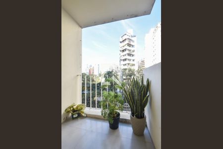 Varanda  de apartamento à venda com 2 quartos, 60m² em Brooklin Novo, São Paulo