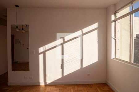 Sala e cozinha de apartamento à venda com 1 quarto, 42m² em Liberdade, São Paulo