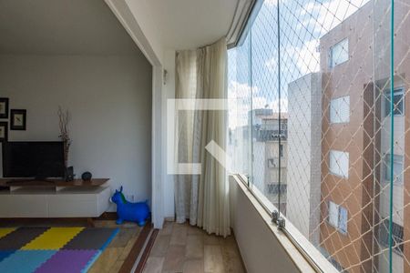 Varanda de apartamento à venda com 3 quartos, 190m² em Buritis, Belo Horizonte