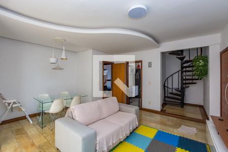 Sala de apartamento à venda com 3 quartos, 190m² em Buritis, Belo Horizonte