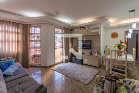 Sala de apartamento para alugar com 4 quartos, 111m² em Santa Rosa, Belo Horizonte