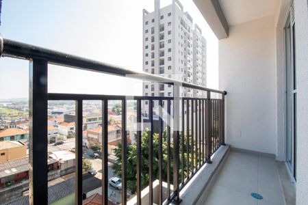 Sacada de apartamento para alugar com 1 quarto, 37m² em Presidente Altino, Osasco