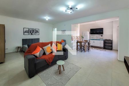 Sala de apartamento para alugar com 1 quarto, 40m² em Taboão, São Bernardo do Campo