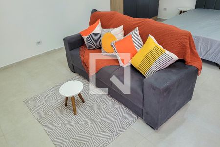 Sala de apartamento para alugar com 1 quarto, 40m² em Taboão, São Bernardo do Campo