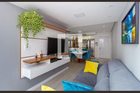 Sala de Estar de apartamento à venda com 3 quartos, 71m² em Brás, São Paulo