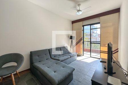 Sala de apartamento para alugar com 3 quartos, 65m² em Tortuga, Guarujá