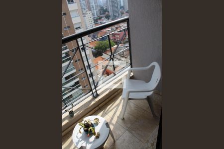 Varanda da Sala de apartamento para alugar com 3 quartos, 80m² em Perdizes, São Paulo