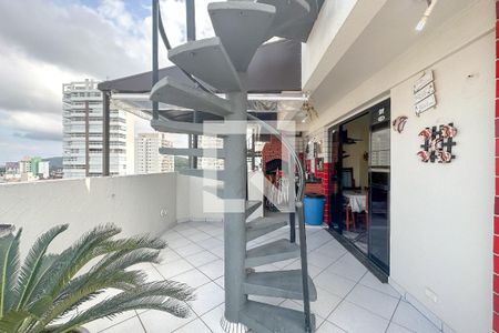 Varanda de apartamento para alugar com 2 quartos, 125m² em Jardim Las Palmas, Guarujá